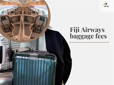 fiji airways extra baggage price